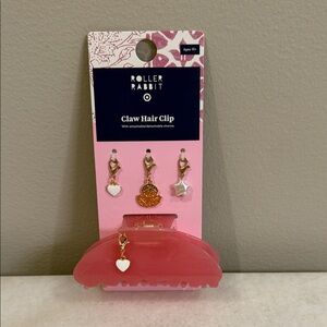 NWT Roller Rabbit x Target Pink Claw Hair Clip